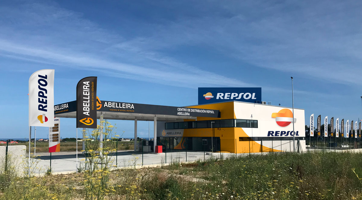 Estación de servicio Repsol en Ribadeo